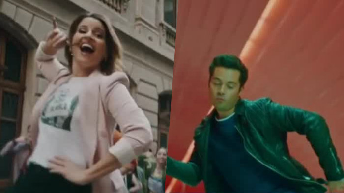 ¡Lo dieron todo! Monse Álvarez y Humberto Sichel recordaron baile de rostros de CHV en Paseo Ahumada