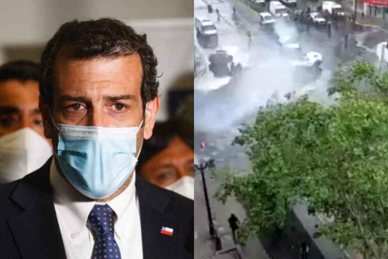 Ministro Delgado por muerte de Denisse Cortés tras marcha en Plaza Italia: 