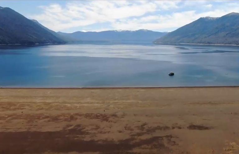 Crisis hídrica en el lago: Las causas del bajo nivel de agua en el Caburgua