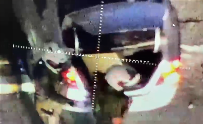 Sujetos robaron caja fuerte en medio de manifestaciones en el barrio Lastarria