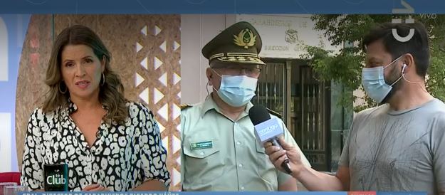 General Yáñez abandonó entrevista con matinal de Chilevisión tras pregunta sobre corrupción