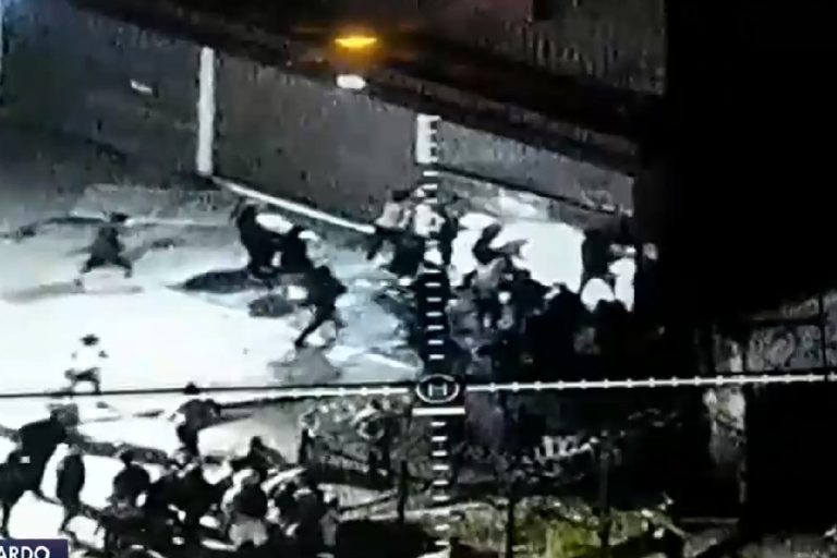 Saqueos a locales comerciales de mall chino en San Bernardo dejó 48 detenidos