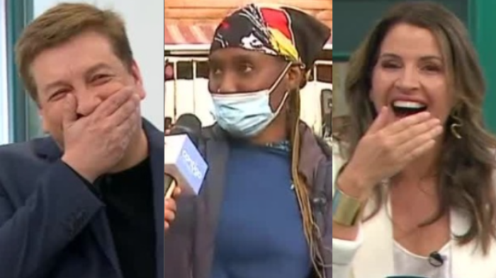 “Los chilenos son pi... chico“: La deslenguada frase de haitiana que hizo estallar en risas a Monse Álvarez y JC Rodríguez