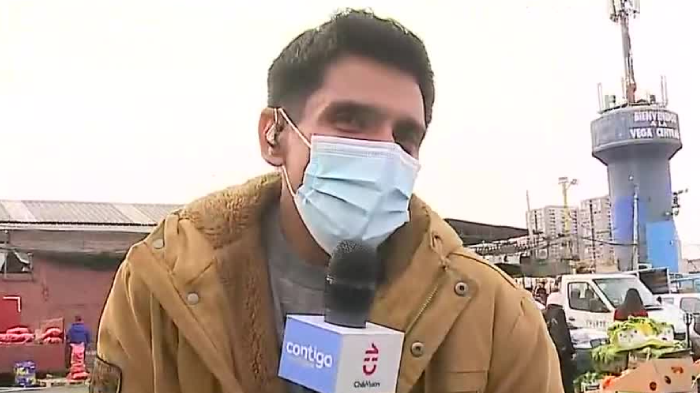 ¡Le pasó de todo y en vivo! El acontecido despacho de Juan Pablo Queraltó en La Vega