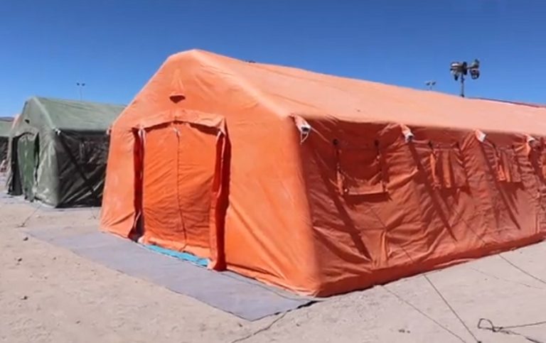 Crisis migratoria: Ya están funcionando los campamentos humanitarios en la frontera norte del país