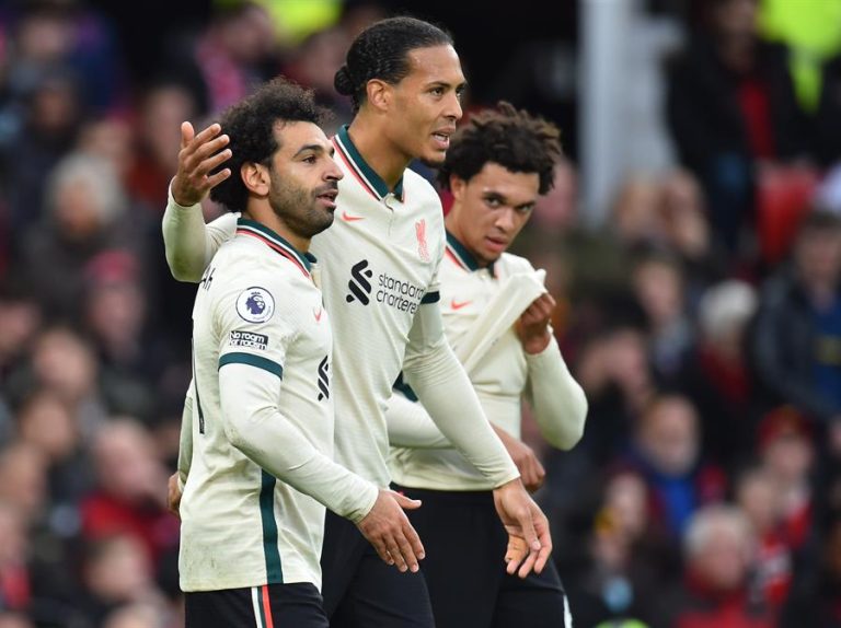 Histórica goleada: El Liverpool humilló al Manchester United en el clásico inglés