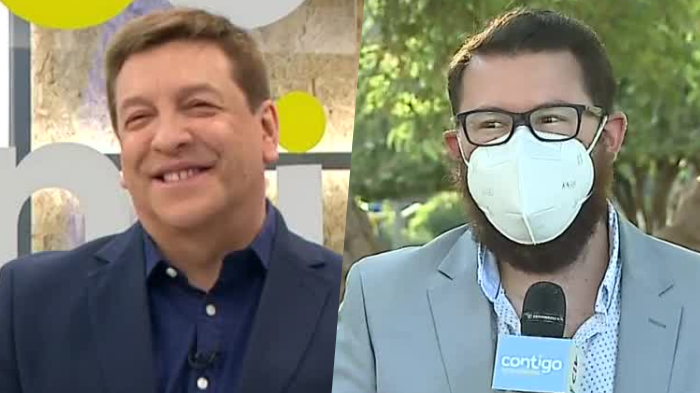 “Mascarilla con chiporro”: La reacción de periodista a broma de Julio César Rodríguez en Contigo en la Mañana