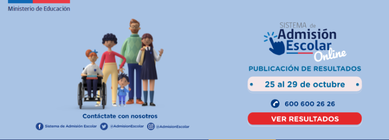 Publican resultados del Sistema de Admisión Escolar: Así puedes conocerlos