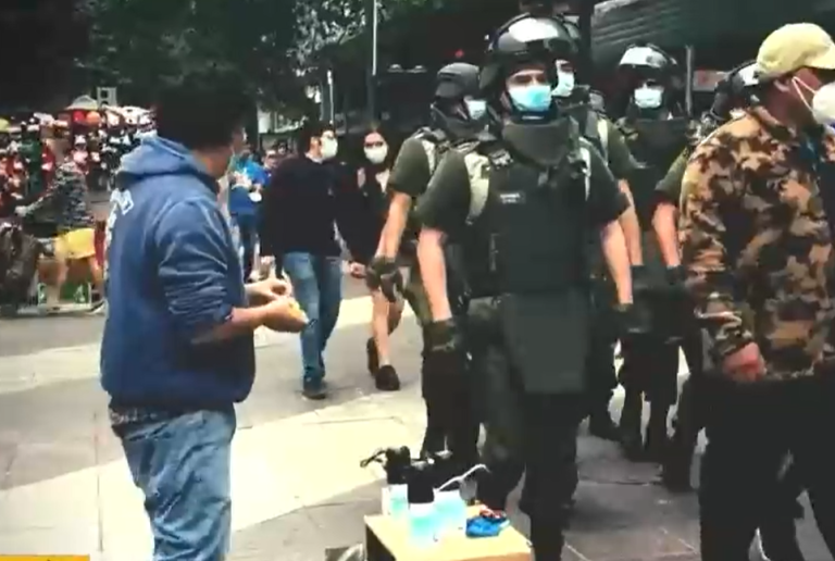 No hay fiscalización: Nulo control de ambulantes en el centro desata conflicto con comercio formal