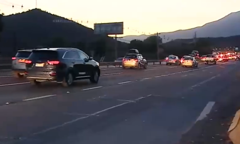 Fin de semana largo: Ruta 68 registra alto flujo de vehículos desde la Región Metropolitana