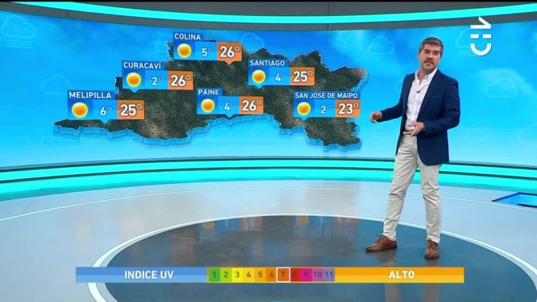 Eduardo Sáez y el informe del tiempo para este lunes 4 de octubre