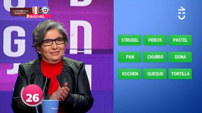 Una memoria de oro: Marcela Jara logró completar cada uno de los conceptos de Pasapalabra