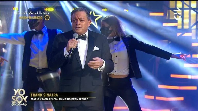 “Me da el personaje”: Frank Sinatra entregó una magnífica presentación