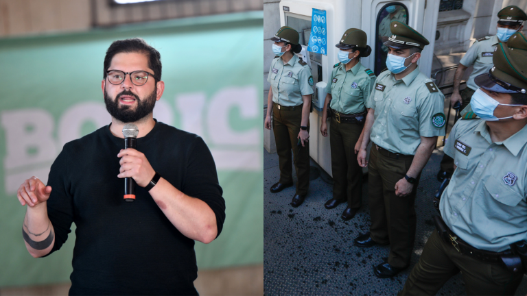 Boric asegura: “Realizaremos una reforma profunda a Carabineros”