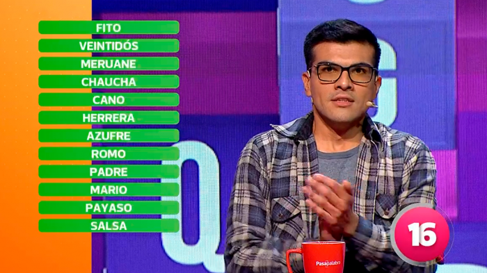 ¡Implacable! Felipe González logró ordenar todos los conceptos de Palabras Desordenadas