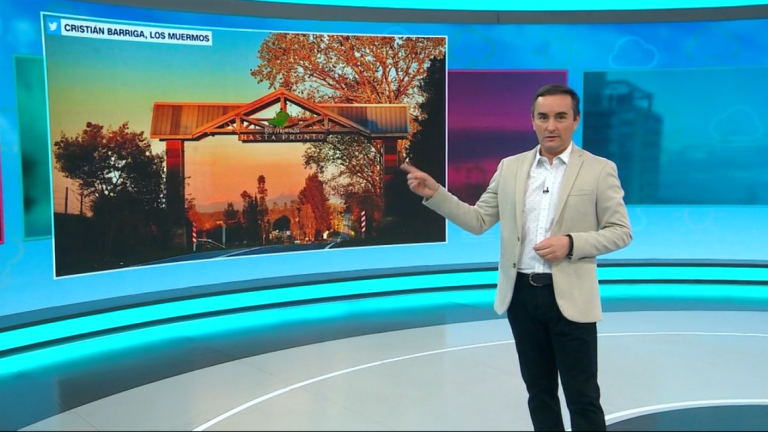 Alejandro Sepúlveda y el pronóstico del tiempo para este martes 26 de octubre