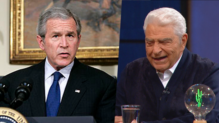 Le concedió su primera entrevista: Don Francisco recordó una curiosa anécdota que vivió junto a George W. Bush