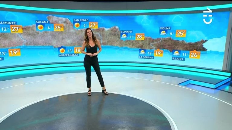 Vanessa Noé y el informe del tiempo para este lunes 01 de noviembre