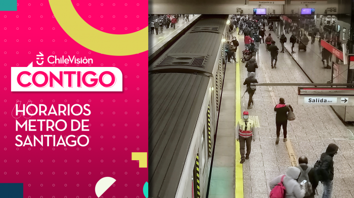 ¿Cuál es el nuevo horario del Metro de Santiago tras término del toque de queda?