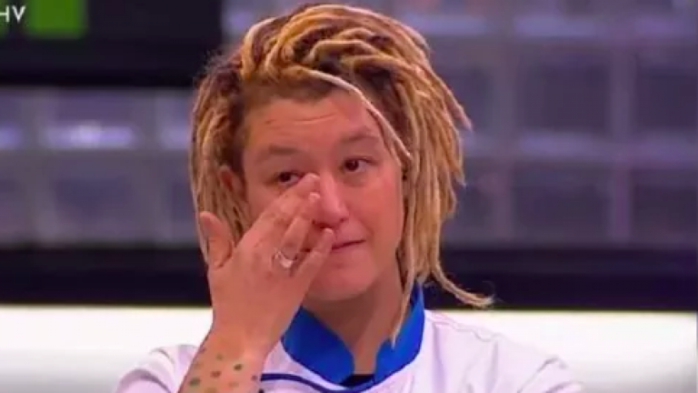 ¡Explotó en lágrimas! China Bazán se quebró tras eliminación de miembro de su equipo de El Discípulo del Chef
