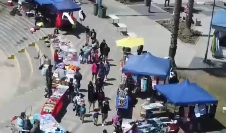 Municipio alista plan: Comercio desbordado en varias playas de Viña del Mar