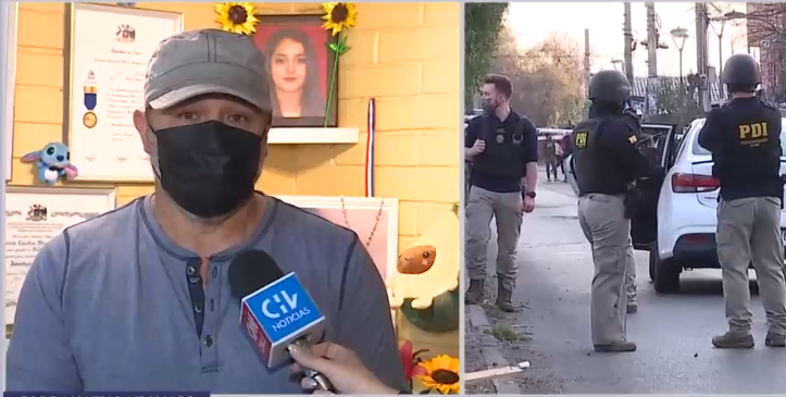 Padre de Valeria Vivanco pide prisión preventiva para PDI acusado de su homicidio: Acusa actitud psicopática