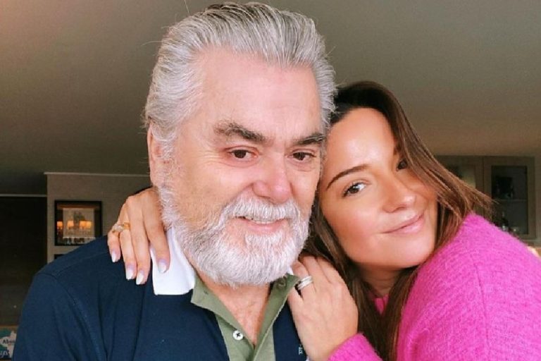 Kel Calderón compartió emotivo mensaje por el delicado estado de salud de su padre: 