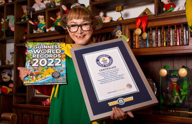 La Chilindrina entra al récord Guinness: 