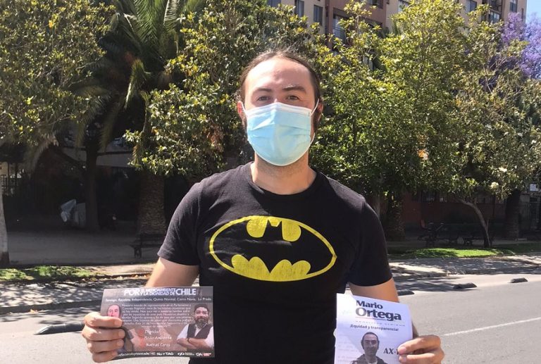 Mario Ortega, ex chico reality, postula a core por Santiago: “Era patudo llegar y decir «voy a ser alcalde»”