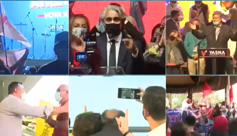 Candidatos presidenciales ponen fin a sus campañas con últimos llamados a votar