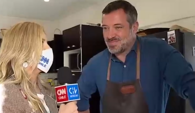 Con panqueques y pan casero: El familiar desayuno de Sichel antes de ir a votar