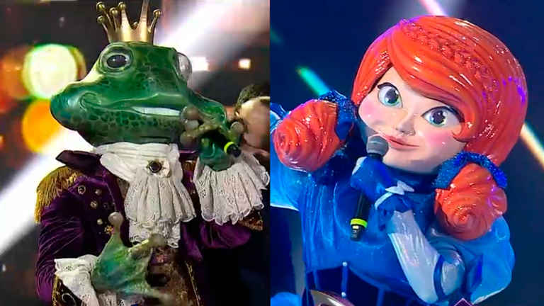 ¡Duelo de titanes! Sapo y Muñeca mostraron todo su talento en ¿Quién es la Máscara?