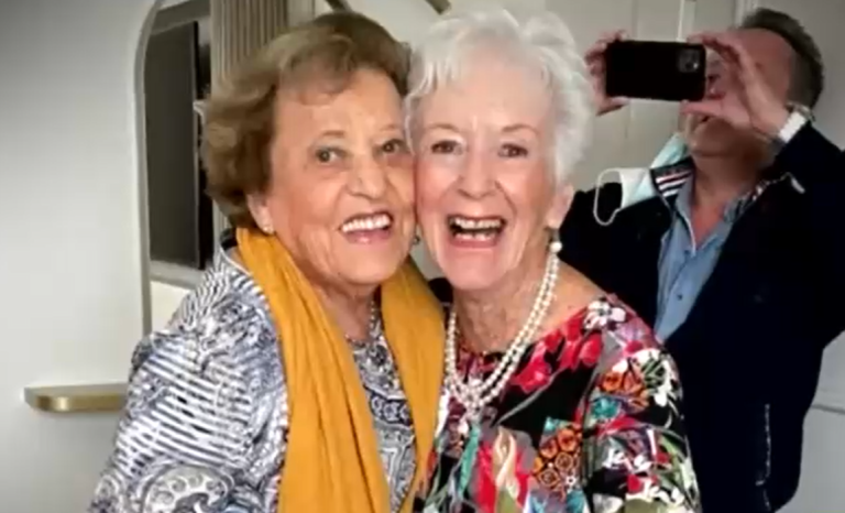 Huyeron de la Alemania nazi: Amigas se reencontraron tras 82 años