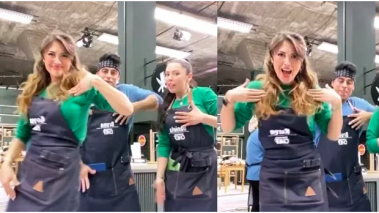 ¡Especial reencuentro!: Karen Paola, Bruno Zaretti y Daniela Aránguiz sorprendieron con baile en grabaciones de 