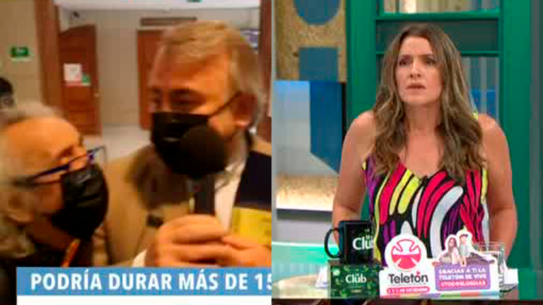 “¡Pero lo empujó!”: Florcita Motuda interrumpió despacho en vivo de Pepe Auth y dejó perpleja a Monse Álvarez