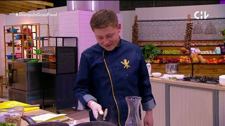 Víctor sufrió una gran caída en las cocinas de El Discípulo del Chef