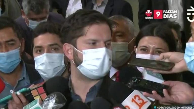Gabriel Boric: “Las posturas que representa José Antonio Kast son un peligro para Chile”