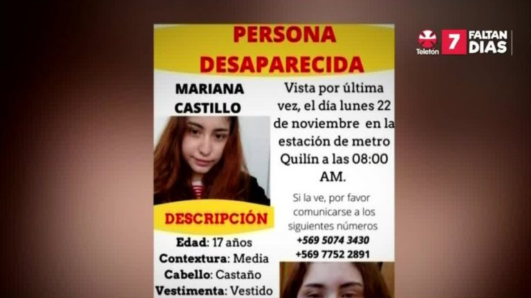 ¿Dónde está Mariana? Sin resultados continúa la intensa búsqueda de la adolescente de 17 años que desapareció el lunes