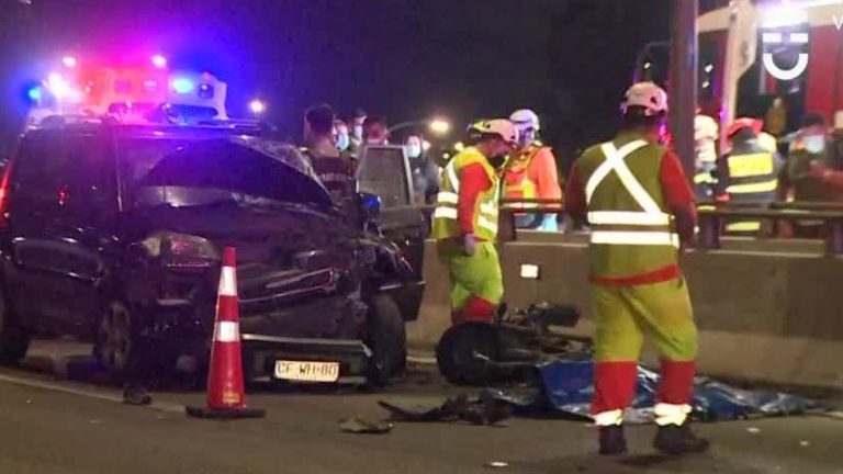 Un motociclista y su acompañante mueren en la Ruta 5 Norte tras conducir contra el tránsito