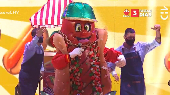 ¡Se les antojó a todos! Choripán maravilló al público con su motivada presentación