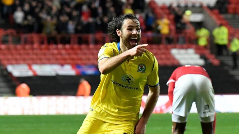 Ben Brereton anotó en el empate del Blackburn Rovers ante Bristol City