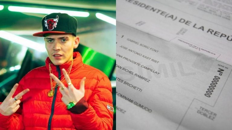 ¿Corte presidencial? Así reaccionó Marcianeke al voto marcado con su nombre