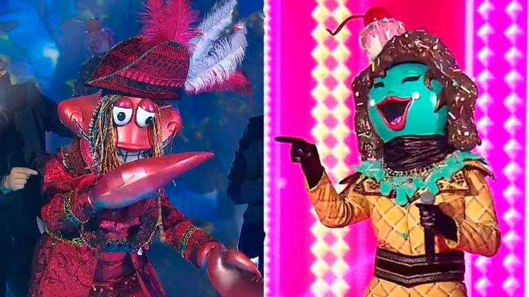 ¡Impactante duelo! Cangrejo y Helada lo dejaron todo en el escenario de ¿Quién es la Máscara?