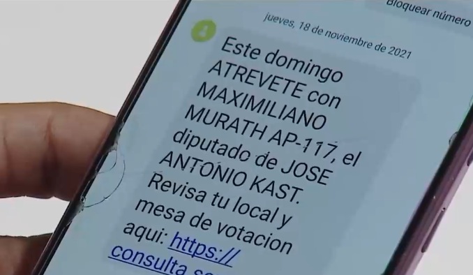 Mensajes en campañas electorales: ¿Cómo consiguieron mi número de celular?