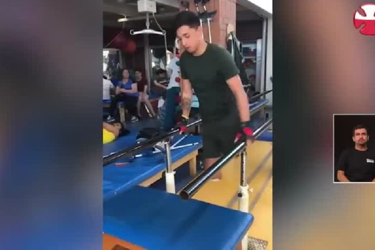 Santiago Poblete, el futbolista que sufrió la amputación de sus piernas: 