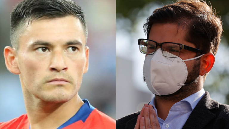 Gabriel Boric agradeció apoyo de Charles Aránguiz: 