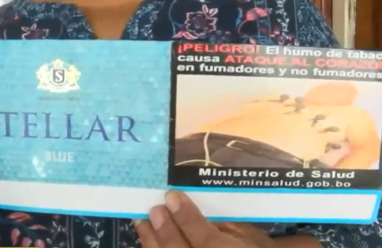 Sin consentimiento: Denuncian uso de imagen de fallecido en cajetilla de cigarrillos en Bolivia