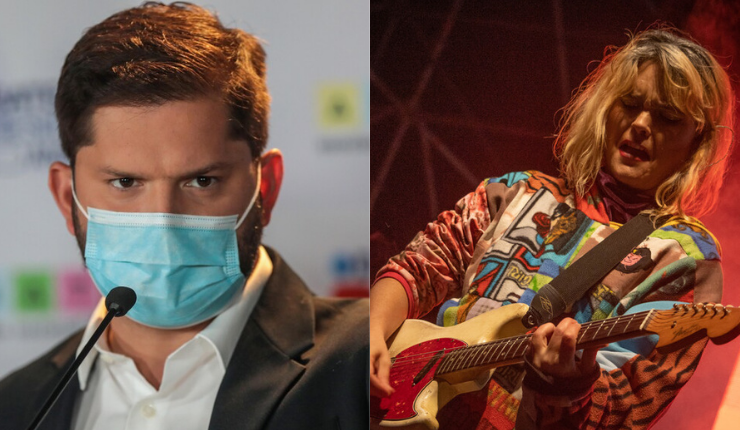 Gabriel Boric y canción de Camila Moreno: 