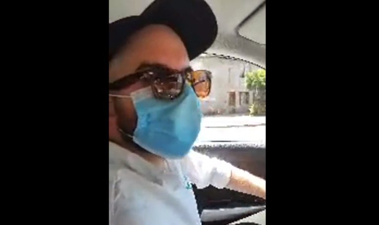 Jackson salió a recorrer las calles de Quinta Normal para llevar gente a locales de votación