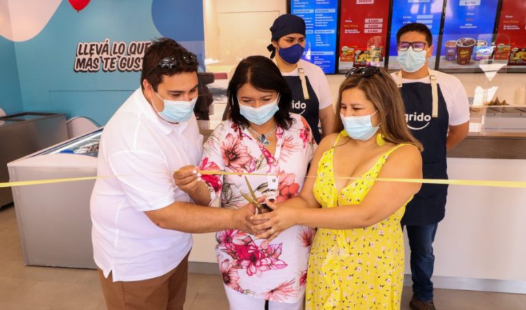 La Pintana celebró la apertura de su primera heladería: 
